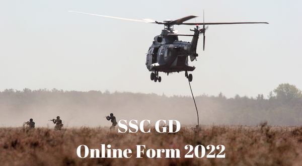 SSC GD Constable Online Form 2022