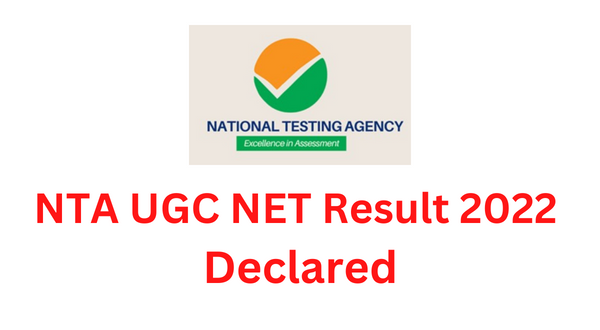 NTA UGC NET Result 2022 Download