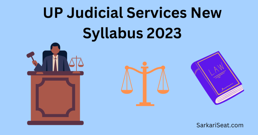 UP Judicial Services New Syllabus 2023